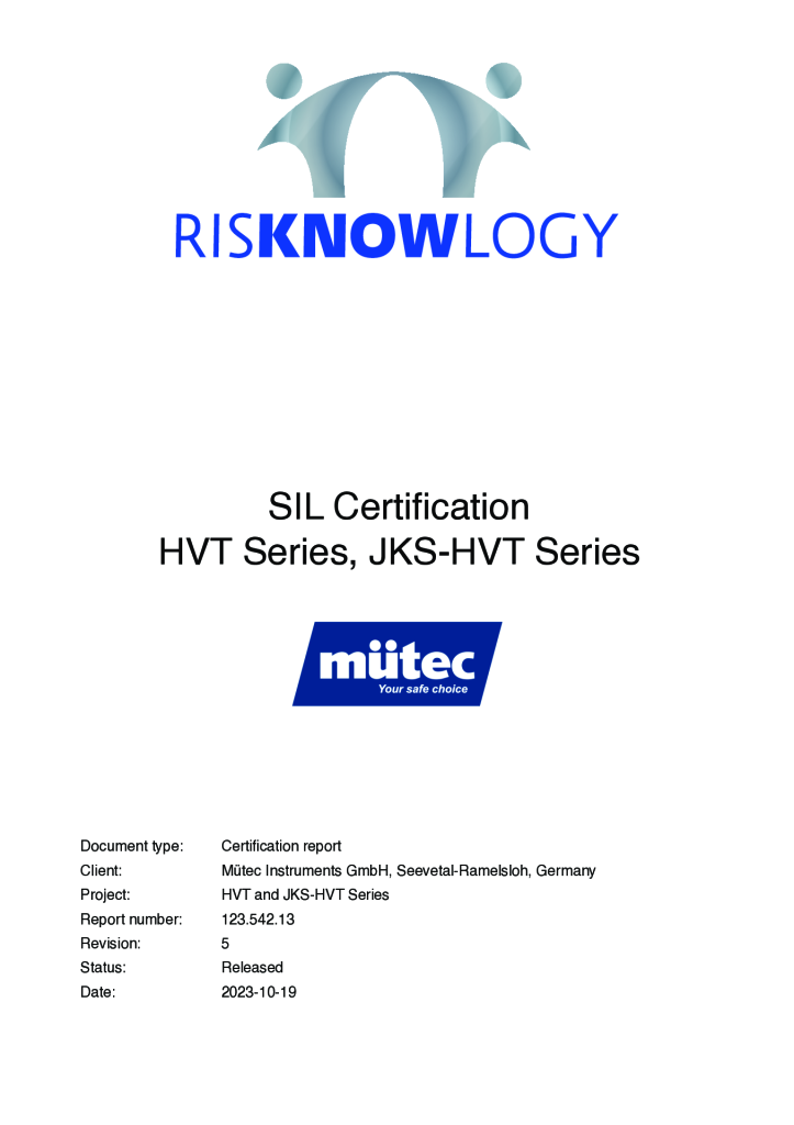 670_HVT300400SILReport123.542.131IEC61508QMT4.542.13-5-Mutec-Report-HVT300-and-400-SIL-XX-IEC61508-QMT4